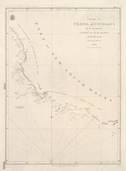 Chart of Terra Australis — Sheet IV, South Coast (1802–1843)