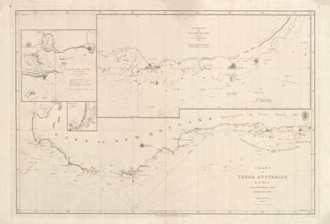 Chart of Terra Australis — Sheet I, South-West Coast (1801–1843)