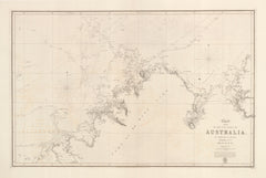 Chart of the North-West Coast of Australia — Sheet V (1818–1842) — vintage historical map reproduction