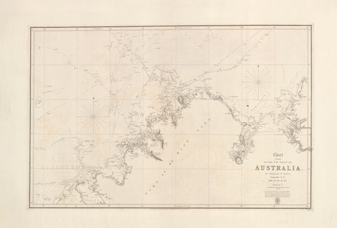 Chart of the North-West Coast of Australia — Sheet V (1818–1842)