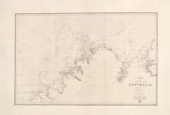 Chart of the North-West Coast of Australia — Sheet V (1818–1842)