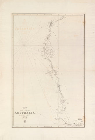 Chart of the West Coast of Australia — Sheet VIII (1818–1842)