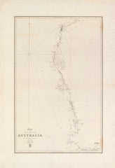 Chart of the West Coast of Australia — Sheet VIII (1818–1842) — vintage historical map reproduction