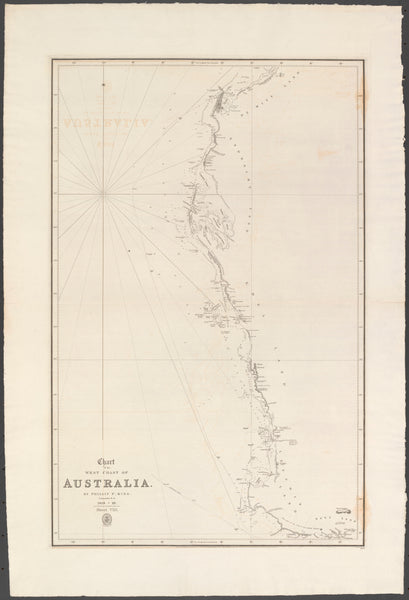 Chart of the West Coast of Australia — Sheet VIII (1818–1842)