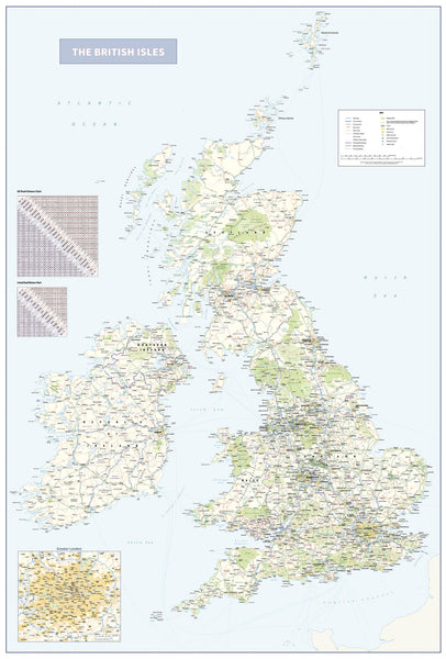 The British Isles by Cosmographics