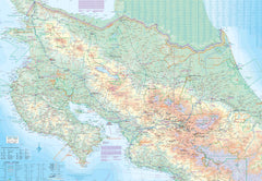 Costa Rica ITMB Map – detail view – ITM | Mapworld