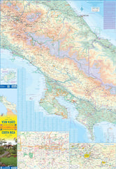 Costa Rica ITMB Map – detail view – ITM | Mapworld