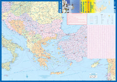 Crete, Mykonos & Santorini  / Eastern Mediterranean ITMB Map