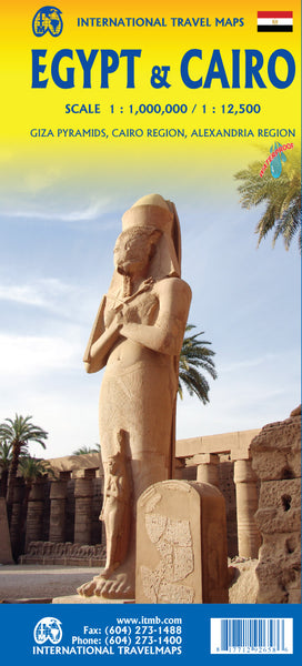Egypt & Cairo ITMB Map – ITM | Mapworld