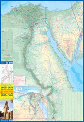 Egypt & Cairo ITMB Map – detail view – ITM | Mapworld