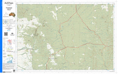 Eromanga G5412 AUSTopo 1:250,000 Map