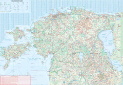 Estonia & Tallinn ITMB Map — map reverse side