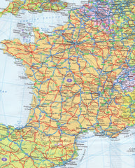 Europe Collins Folded Map
