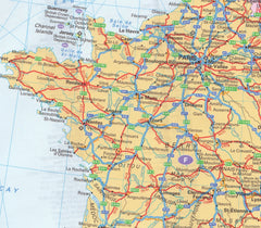 Europe Collins Folded Map