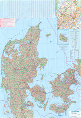 Faroe Islands & Denmark ITMB — map reverse side