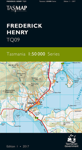 Frederick Henry 1:50,000 Topographic Map – Tasmania