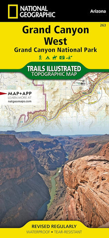 Grand Canyon West NGS Map