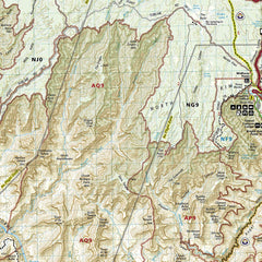 Grand Canyon East NGS Map
