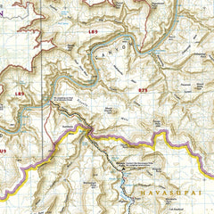 Grand Canyon West NGS Map