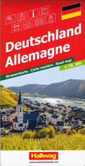 Germany Hallwag Map