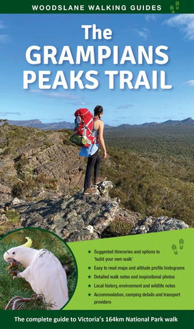 The Grampians Peaks Trail Woodslane — map