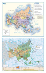 Asia Political & Physical Continent Map – MapSherpa | Mapworld
