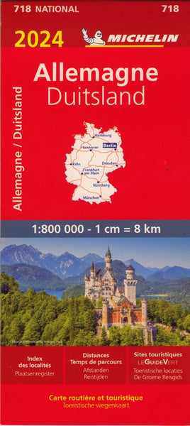 Germany Michelin Map 718