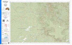 Gilberton E5416 AUSTopo 1:250,000 Map