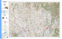 Goulburn I5512 AUSTopo 1:250,000 Map