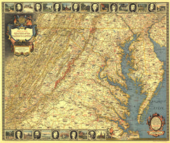 Historic and Scenic Reaches of the Nations Capital - Published 1938 by National Geographic — historic National Geographic ...