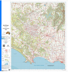 Hamilton Special J5407 AUSTopo 1:250,000 Map