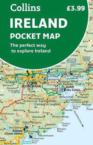 Ireland Pocket Map Collins Folded