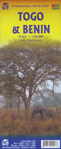 Benin & Togo ITMB Map