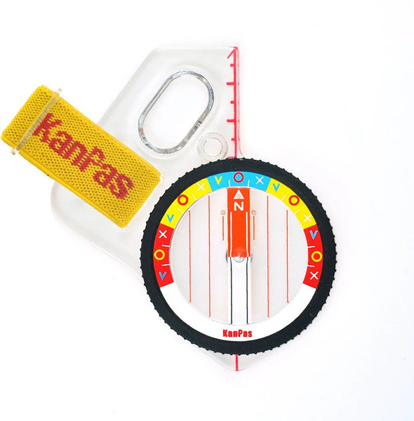 Rotating Spectra Thumb Compass by KanPas - Left hand