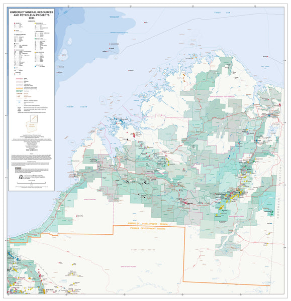 Kimberley Mineral Resources and Petroleum Projects 2023