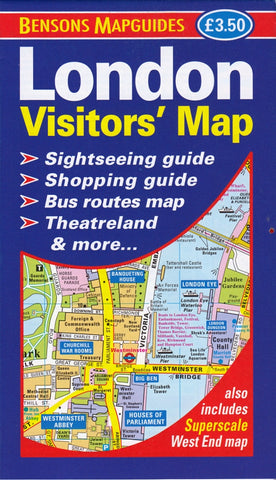 London Visitors Map Bensons