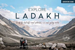Ladakh Explore 12 of the best Off-Road routes MTB 4x4 & Cycling — map