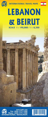 Lebanon Beirut ITMB Map