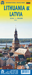 Lithuania & Latvia ITMB Map