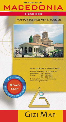 Macedonia Gizi Maps Folded