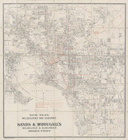 Melbourne Historic Map 1902