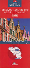 Belgium Luxembourg Michelin Map 716