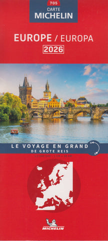Europe Michelin Map 705