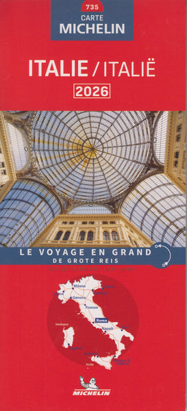 Italy Michelin Map 735
