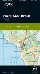 Montagu River 1:50,000 Topographic Map – Tasmania