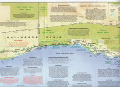Nullarbor Plain (Perth to Adelaide) Cartographics Map