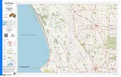 Naracoorte J5402 AUSTopo 1:250,000 Map