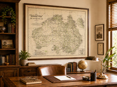 Norman Tindale’s 1940 Map of Aboriginal Tribal Boundaries