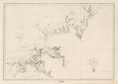North-West Coast of Australia — Camden Bay to Vansittart Bay (1841) wall map | Mapworld