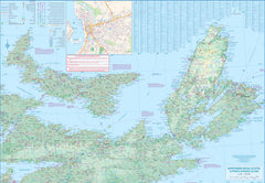 Nova Scotia & Prince Edward Island ITMB Map – detail view – ITM | Mapworld